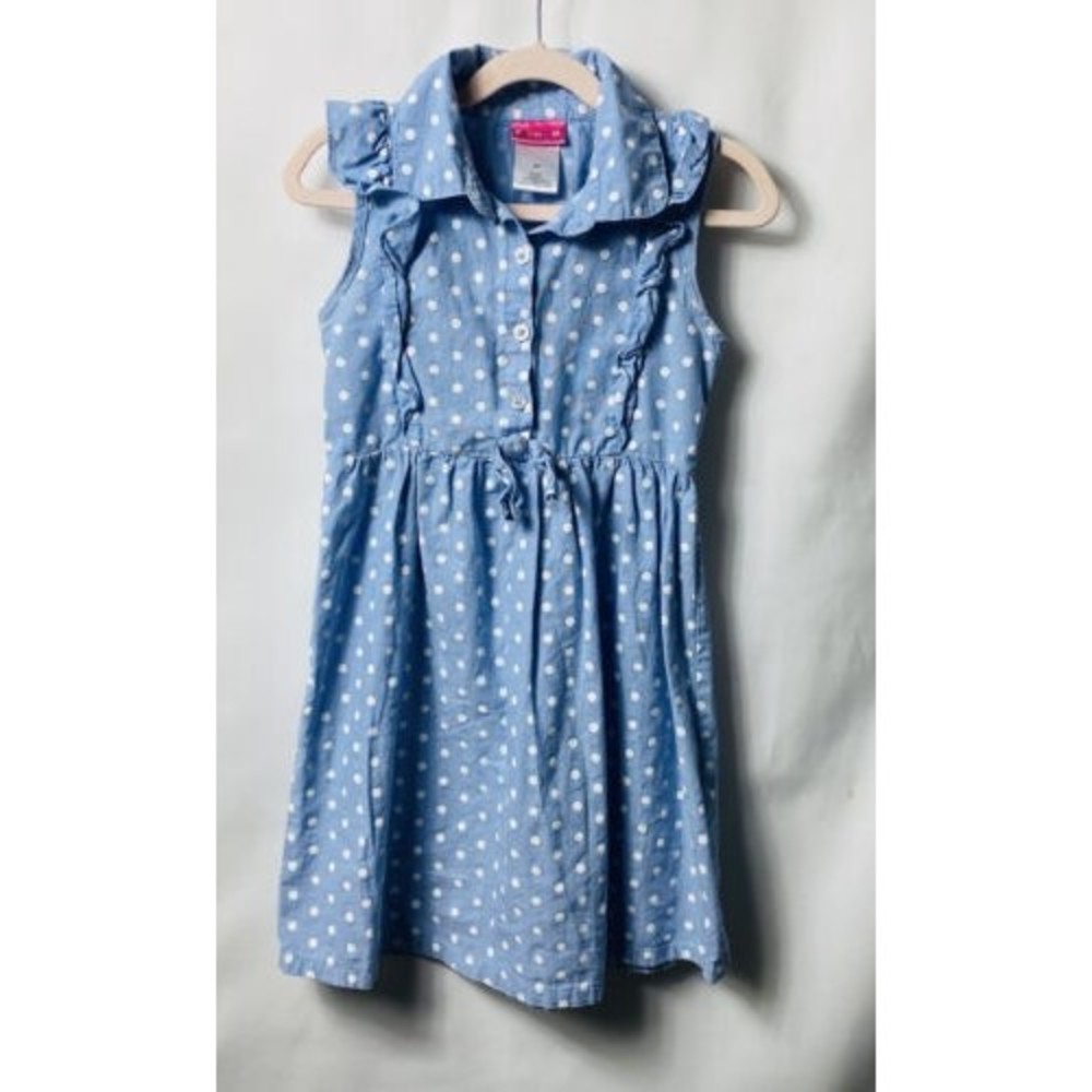 Penny M Girls Dress Sleeveless Size 6X 100% Cotton